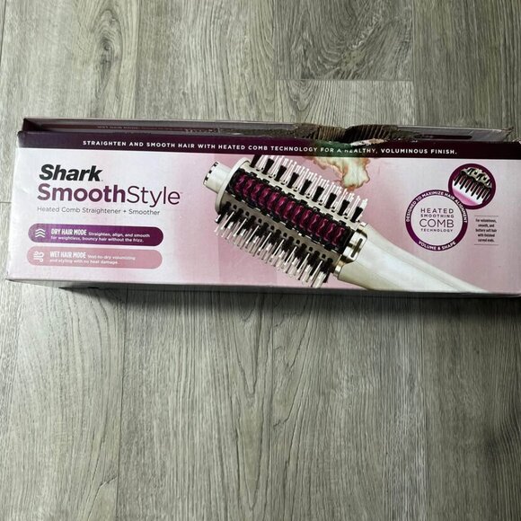 Shark SmoothStyle Heated Comb & Blow Dryer Brush Straighten Style Swivel… - Picture 5 of 9